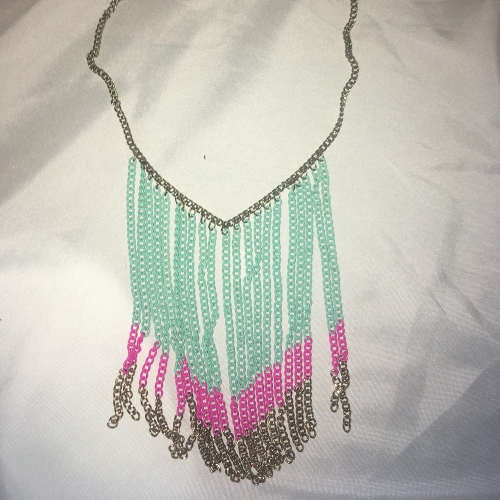STYLISH FASHIONABLE FUN STATEMENT NECKLACE!!!